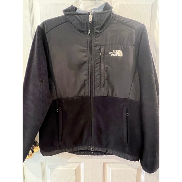 The North Face Denali Jacket Womens SZ S Fleece Black Full Zip Polartec - Picture 5 of 11